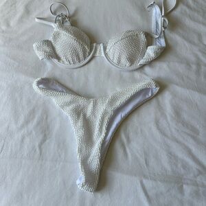 💗5 for $15💗 White Bikini - Size Small